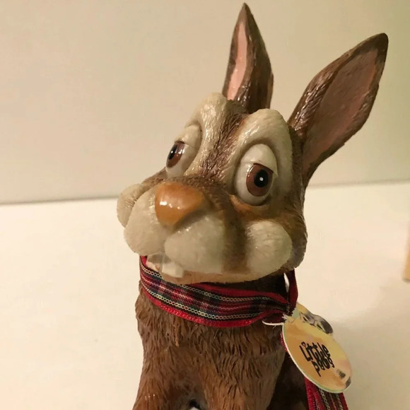Little Paws Oswald Bunny Rabbit Whimsical  Resin Figurine Arora - Picture 1 of 15